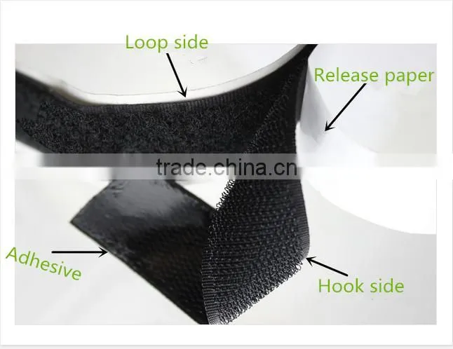 Adhesive Hook and loop,hook loop, High temperature resistant hook & loop
