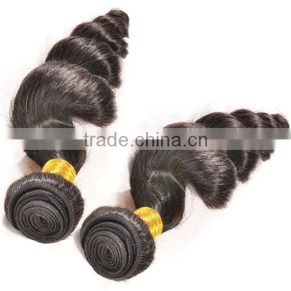 Loose Wave Hair Bundles 100% Human Hair Extension Virgin Brazilian Hair