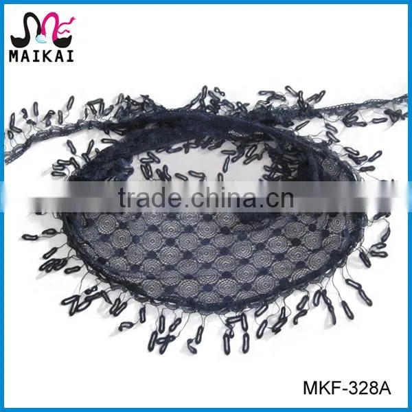 Elegant women's high fashion beautiful lace yiwu scarf
