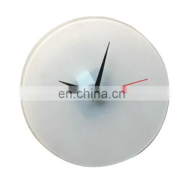 Sublimation glass clock