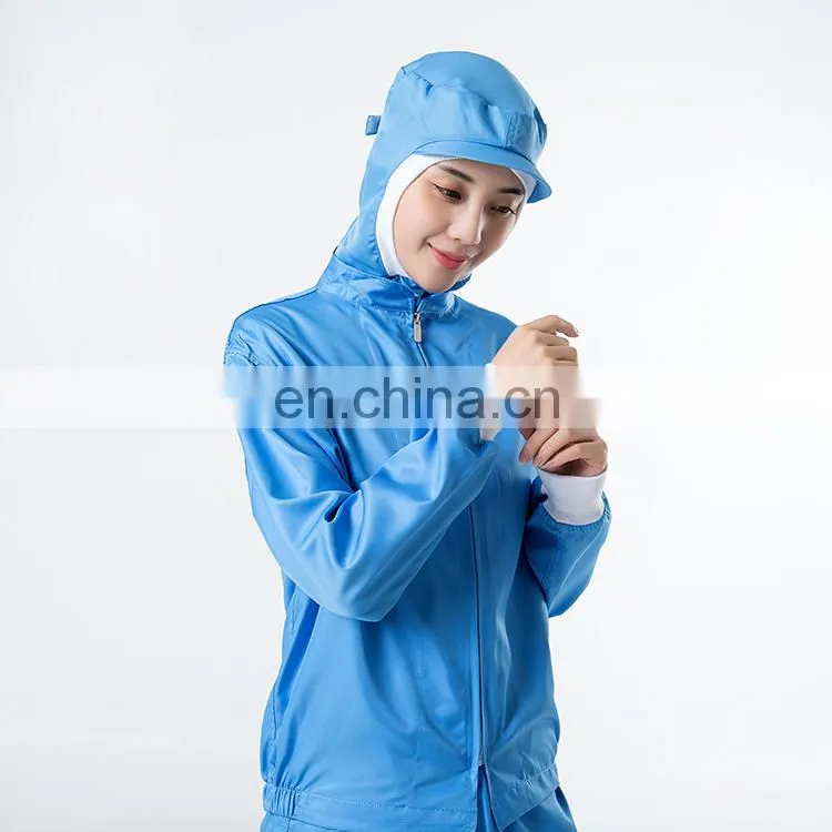 China Food Overall With Color on Chest From China Supplier
