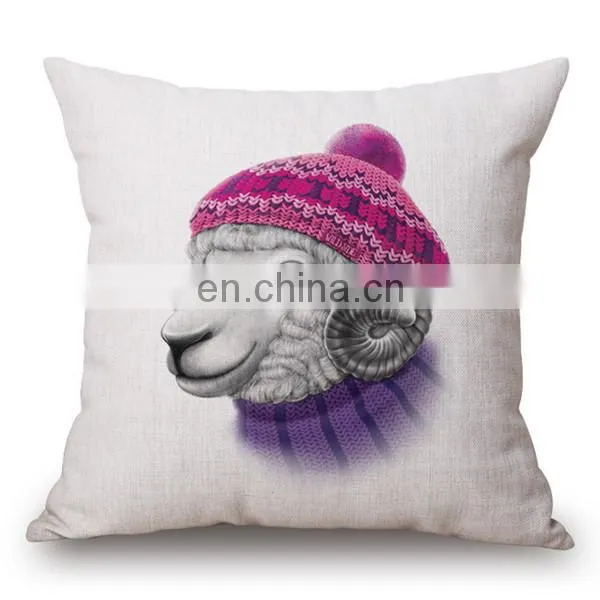 Wholesale fashion cheap sofa chair cat seat home decorative throw plain cushion cover