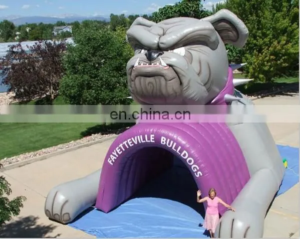 Inflatable Football Helmet Tunnel of Infltable-lawn-tent