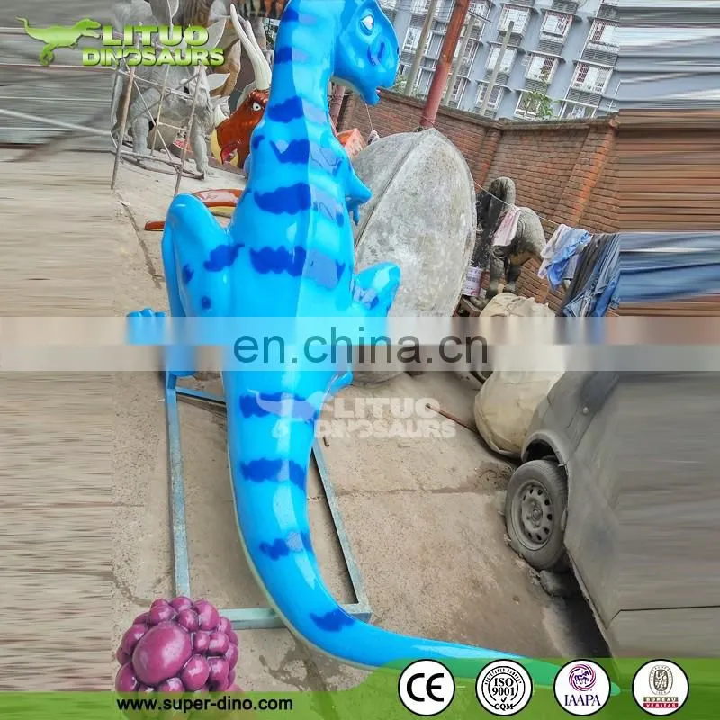 New Cartoon Fiberglass Dinosaur Model for Park