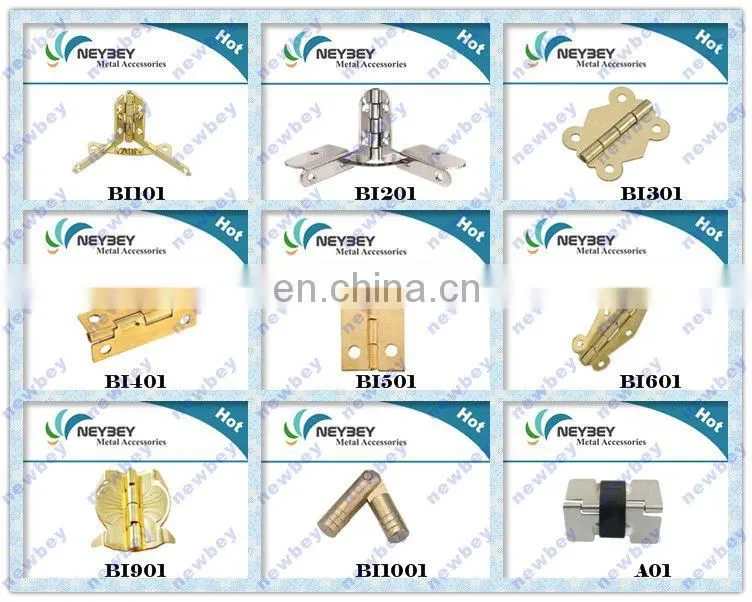 Jewelry case hardware handles and locks BD201 and BL505