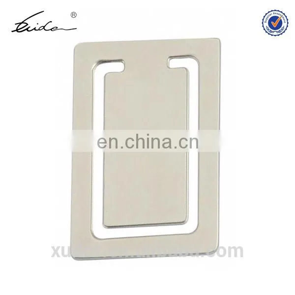 Customize logo metal bookmark with high quality
