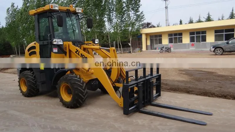 1000kg ZL10Fhydraulic mini wheel loader with CE