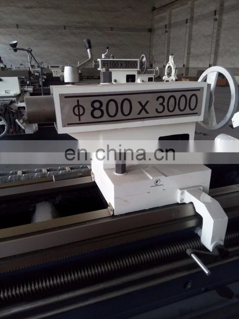 CW6180 conventinal horizontal heavy lathe machine
