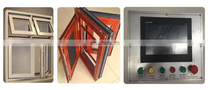 Aluminum Window Automatic Four Corners Aluminum Profile Crimping Machine