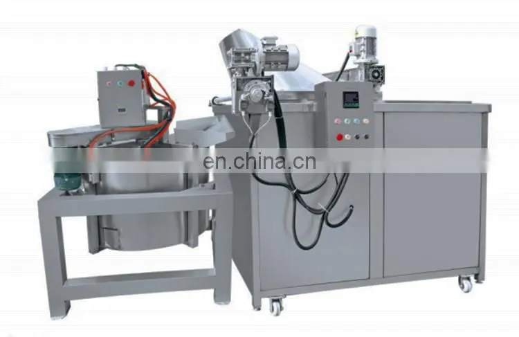 Industrial deep frying equipment for frying chicken