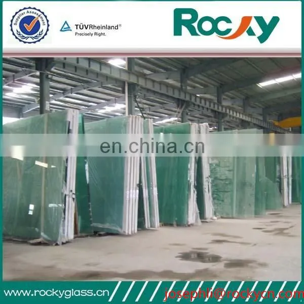Solid Structure and Flat Shape clear float glass
