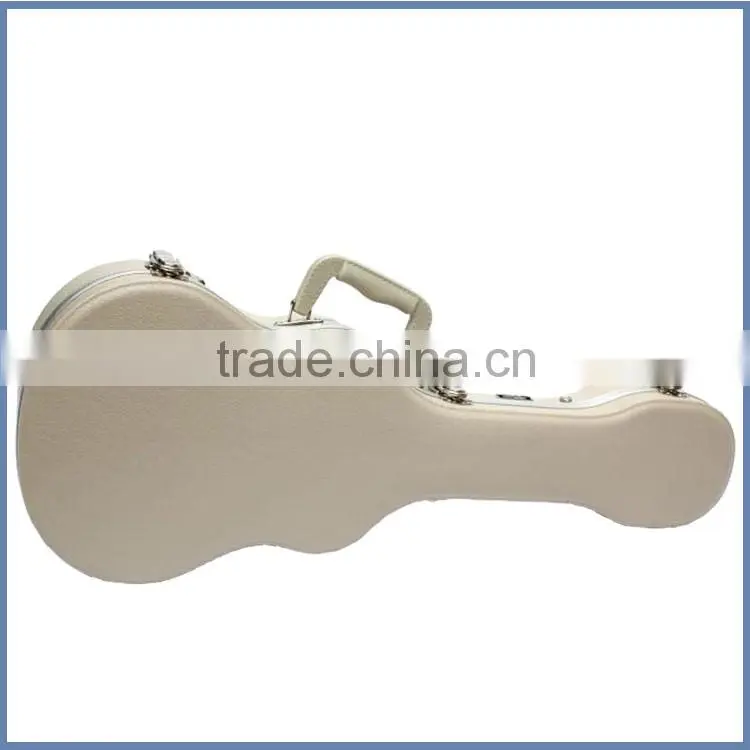 Metal material hard aluminum ukulele guitar case