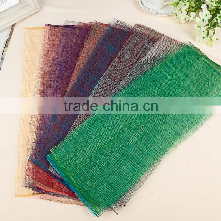 Wholesale Fascinator hat/Sinamay Hat Material Fabric