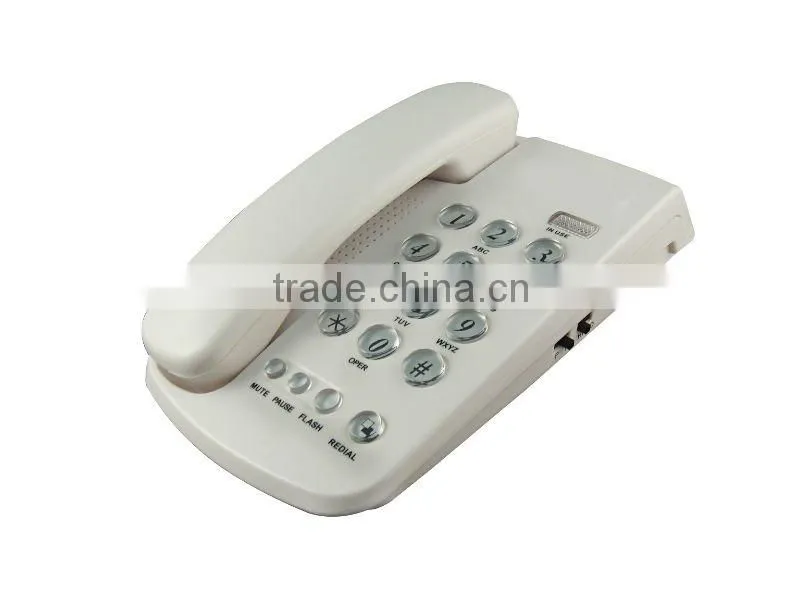 Basic telephone model for home use