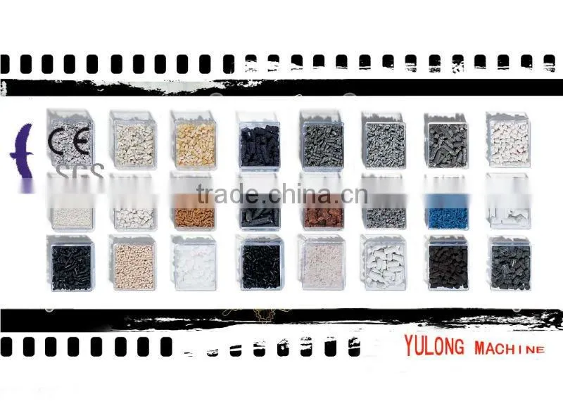 Vertical Ring Die Biomass Pellet Machine , Colorful New Sawdust Pellet Making Machine