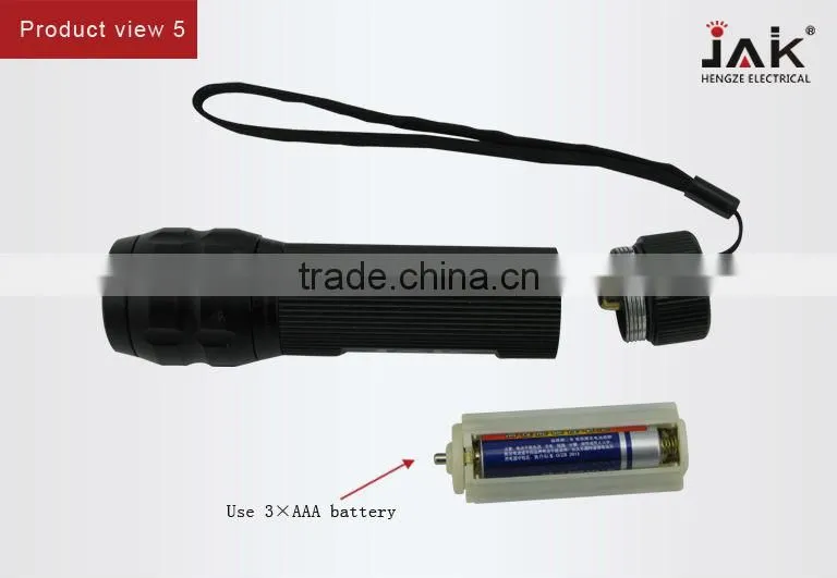HF1209 1 W aluminium alloy mini led flashlight JAK Ninghai