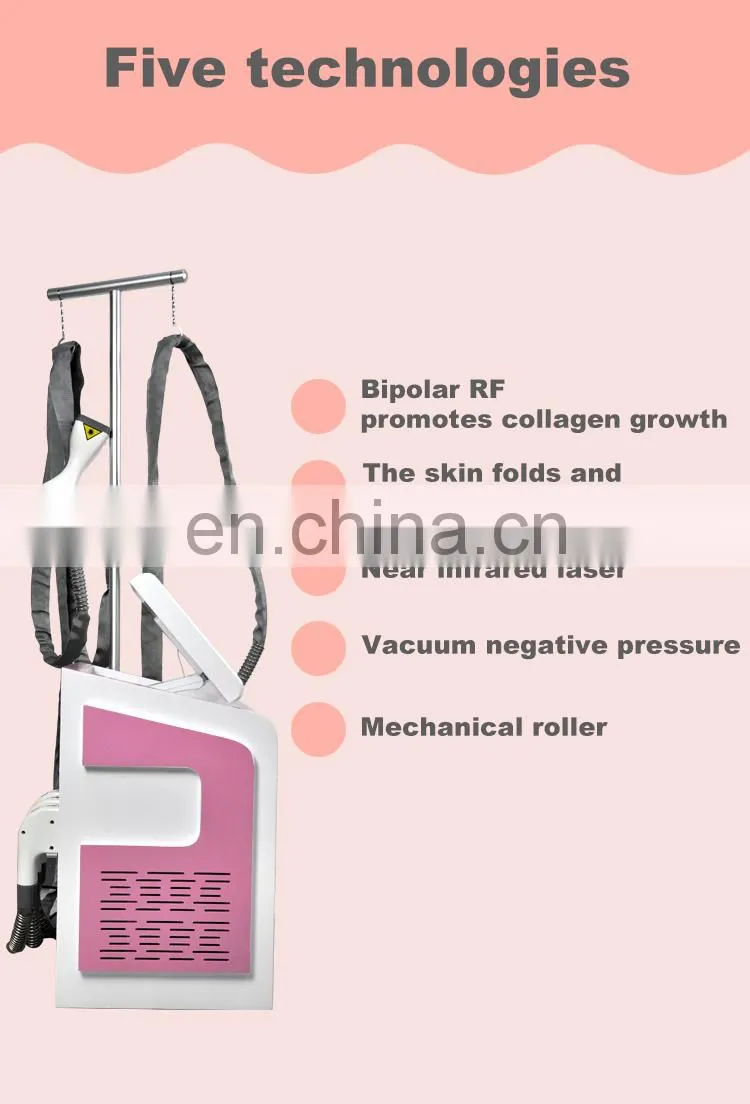 5 in 1 Body slimming machine vela vacuum 40K cavitation slimming machine