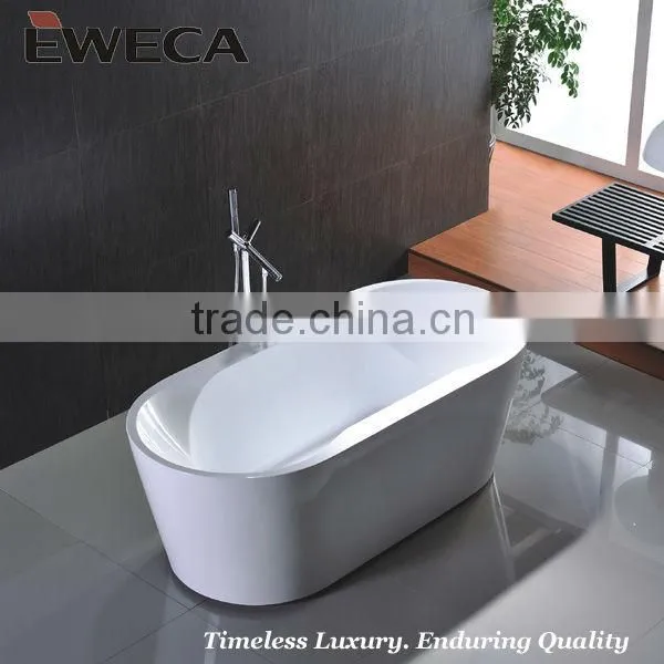 Acrylic Shallow Freestanding Bathtub