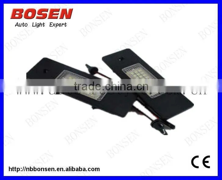 E87 led licence plate light