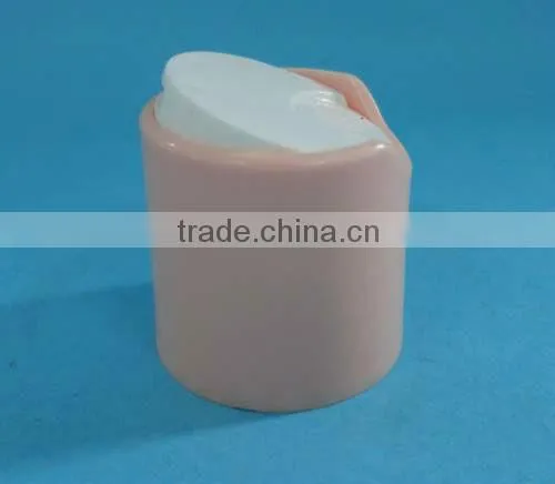 38mm FDA white round flip top cap with silicone valve and PP liner used for food/honey