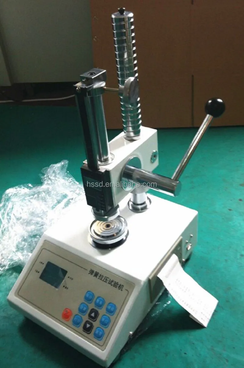 5000N Digital Display Spring Extension Tensile Compression Load Testing Machine/Spring Tester