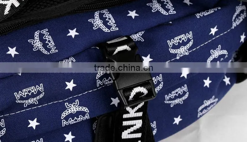 Fashion design printed big school bag multicolored cheap backpack school bags