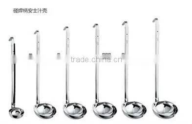kitchen tools restaurant serving equipment stainless steel soup ladel