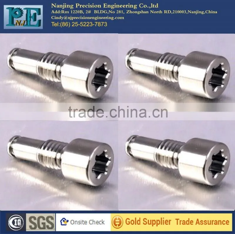 Custom high precision hot sale stainless steel bolts for bike