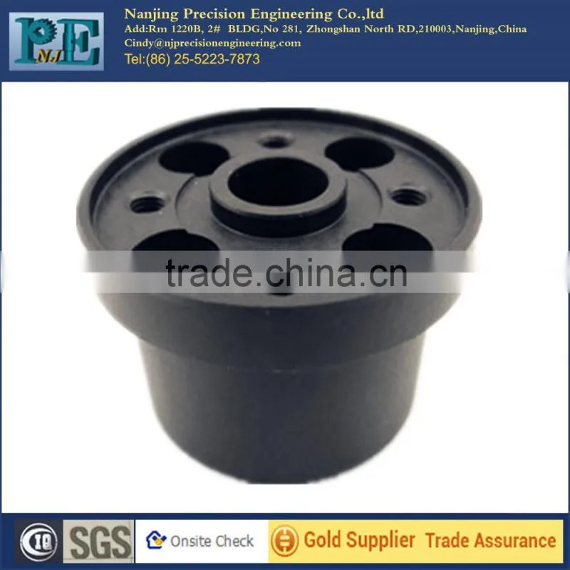 Custom precision injection plastic pipe coupler