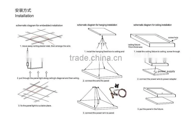 40w CE panel light 100lm/w Square Shape for indoor office, shop and HOME decoration/led panel light 600x600