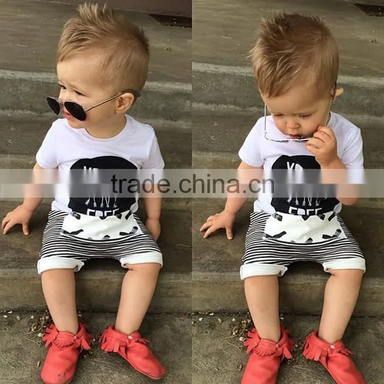 Ins Fashion Brand Toddler Baby Shorts Children Clothing Casual Strap Cotton Trousers