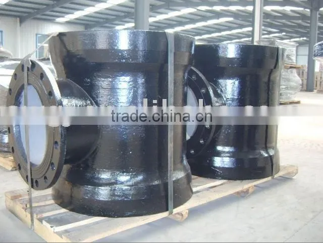 Ductile Iron Socketed Flange Tee Fitting (BS EN545)