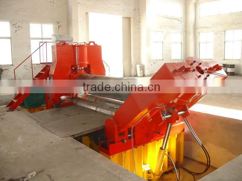 3 Roll CNC Plate rolling machine, Hydraulic rolling machine,Roll bending machine W11S-12x2000