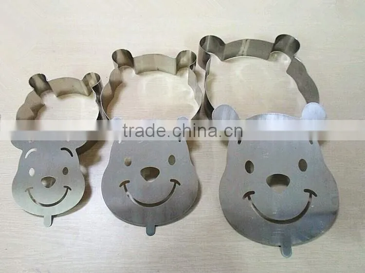 YangJiang factory manufature New Design Hot Sale stainless steel butterfly shaped cake mould