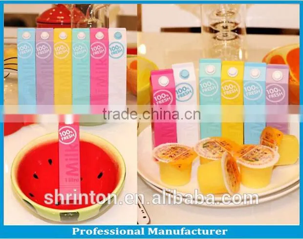 china supplier 2600mah milk power bank 18650 plastic power bank