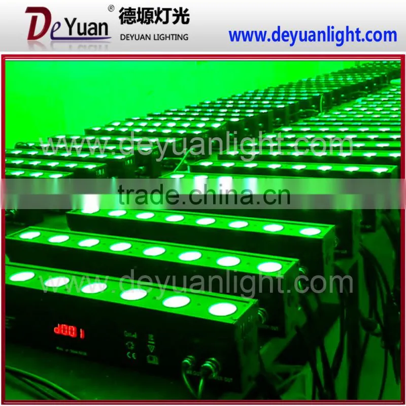 Intelligient chip 8PCS X 8W rgbw 4 in 1 led wall washer light