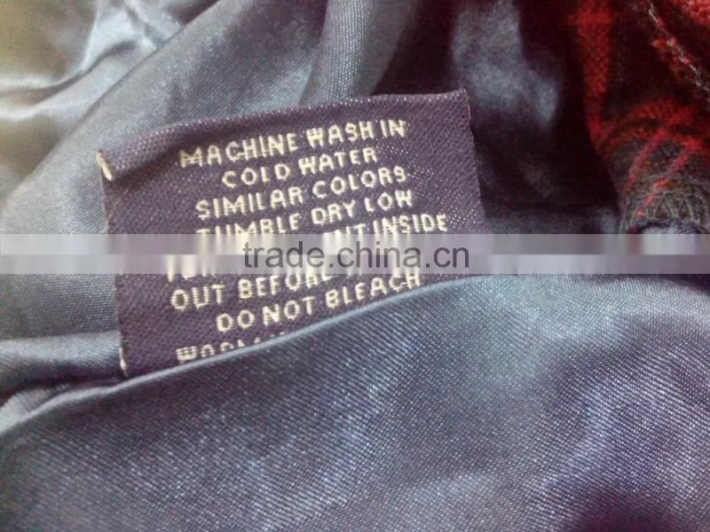 Lady's garment stock lot checked winter coat and dress