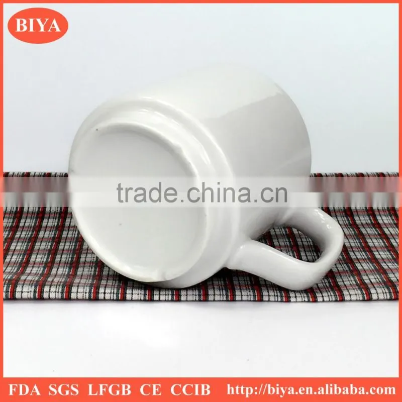 cup coffee black and white porcelain ceramic coffee mug Stacked Cup tea cup for promotion
