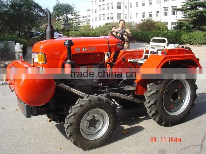 2015 HOT sale 20hp 28hp one cylinder belt drive 4WD tractors price