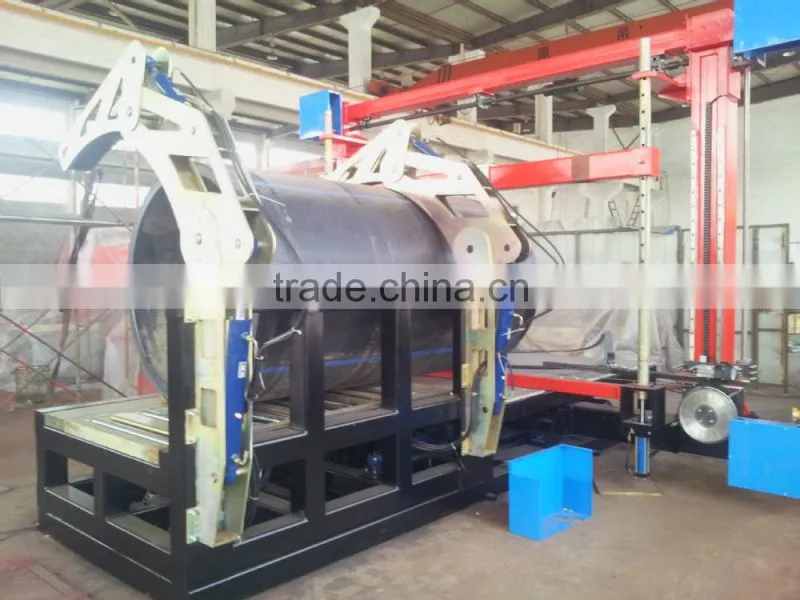 SJC1200 PE plastic pipe saw