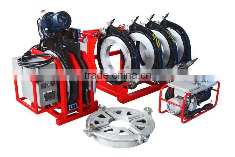 SHD450 HDPE pipes welding machinery manufacturing