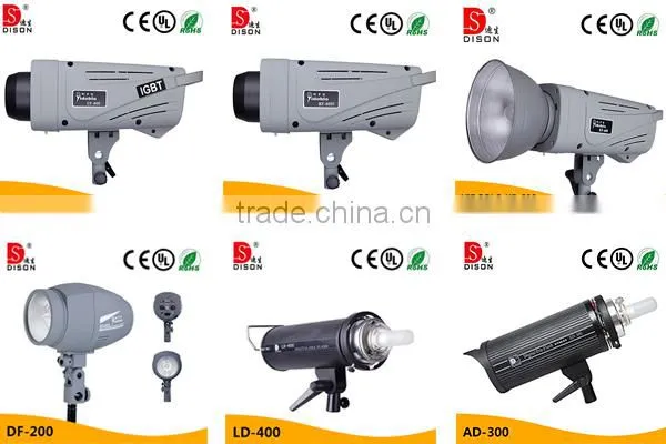 600w studio lighting equipment studio flash light