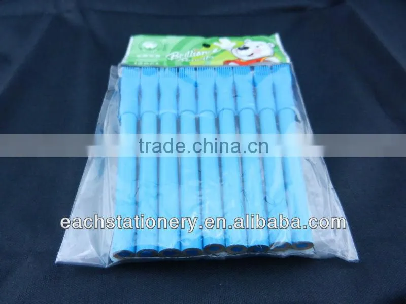 3.5inch Customized Design Pencil Wooden Pencil Children Color Pencil With Brush