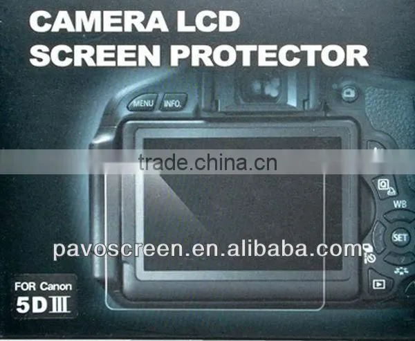 pavoscreen tempered glass digital camera screen protector for Nikon D600 ,screen protector for digital camera