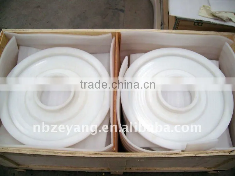 UHMWPE plastic injection cover