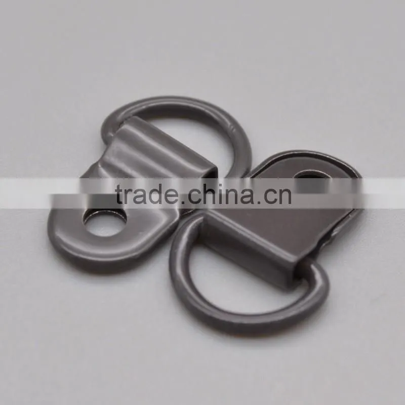 Sedex Audited Factory 2 Pillar Metal Bang buckles for Climbing shoes