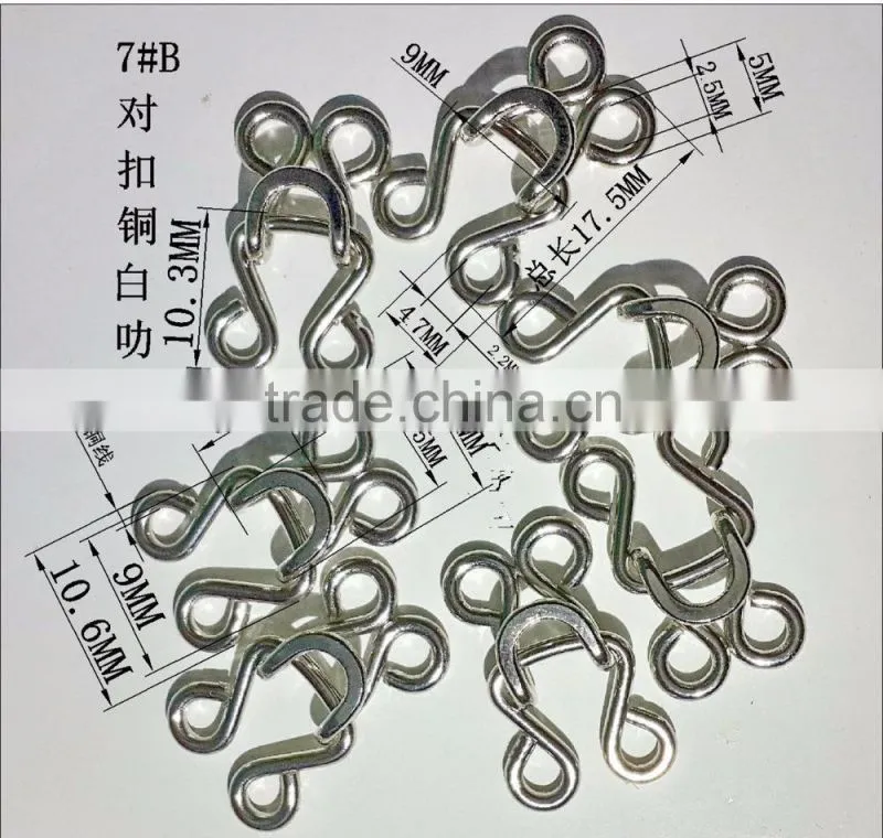 New Arrive Hook and Eyes Closures