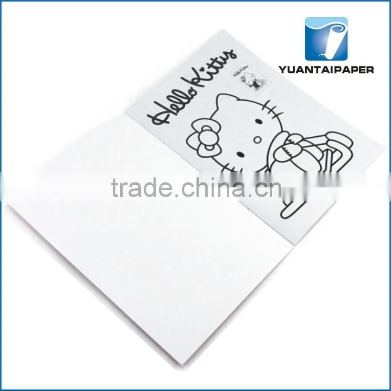 Hot-sale cartoon paper cover coloring books