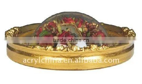 perspex dome / hemiphere-shaped domes / perspex round cover for bread&cake&pastry cover