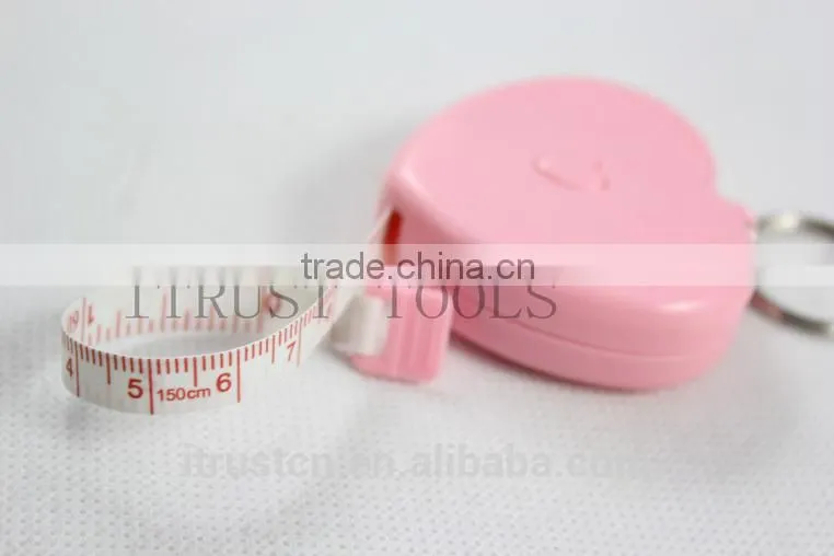 mini Pink hearts Tape Measure MT1710